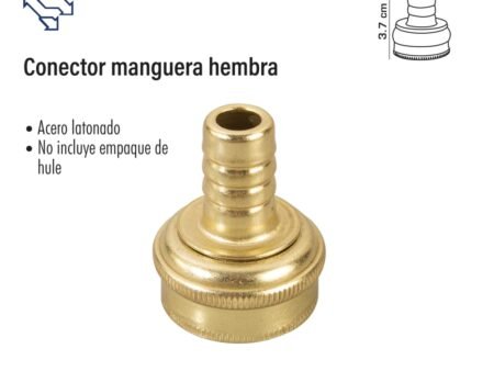 Conector manguera hembra