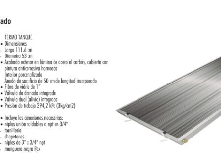 Calentador solar vidrio texturizado