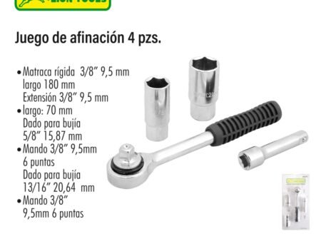 Juego de afinación 4 pzs.