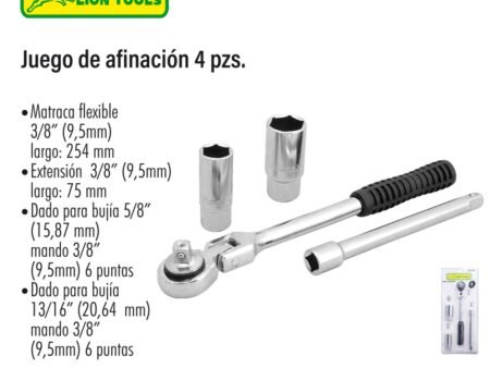 Juego de afinación 4 pzs.