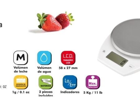 Bascula digital para cocina