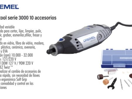 Mototool serie 3000 10 accesorios