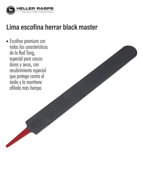 Lima escofina herrar black master
