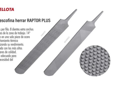 Lima escofina herrar raptor plus