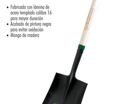 Pala cuadrada mango "d"