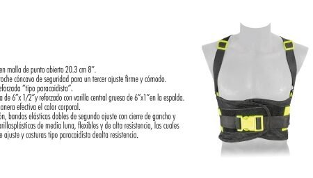 Faja tirantes alto rendimiento 810