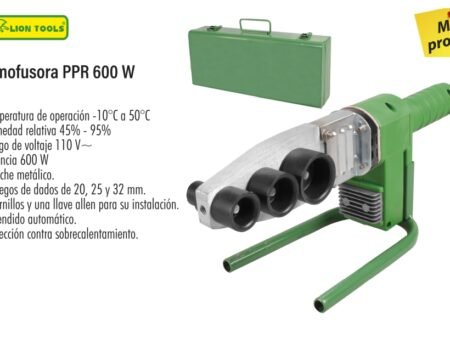 Termofusora ppr 600 w