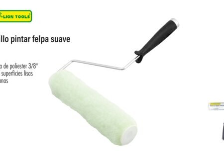 Rodillo pintar felpa suave