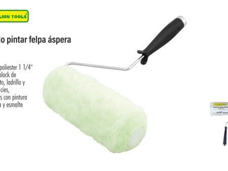 Rodillo pintar felpa aspera