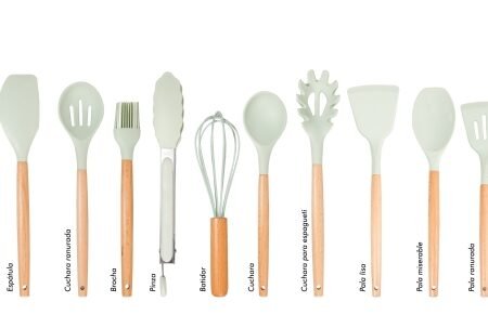 Juego de utensilios de cocina de silicón