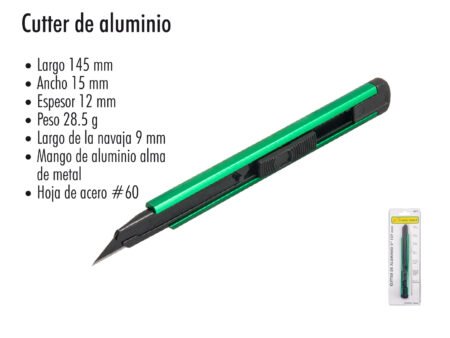 Cutter de aluminio