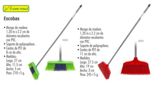 Escobas lion tools