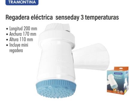 Regadera eléctrica senseday 3 temperaturas