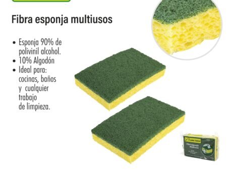 Fibra esponja multiusos