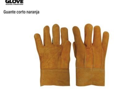 Guante corto naranja