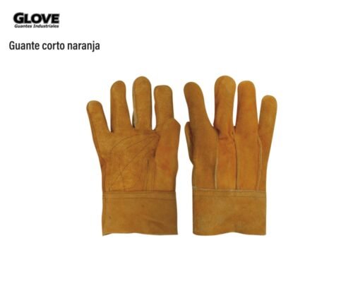 Guante corto naranja