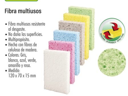 Fibra multiusos varios colores