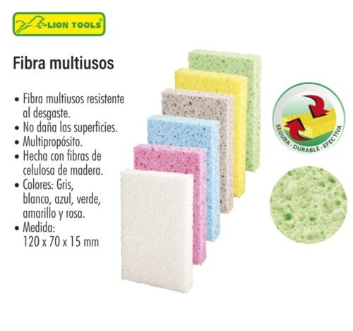 Fibra multiusos varios colores