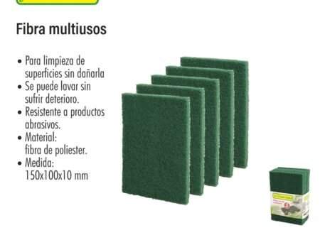 Fibra multiusos de poliester