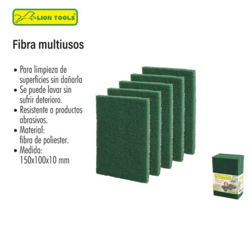 Fibra multiusos de poliester