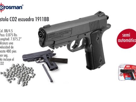 Pistola co2 escuadra 1911bb