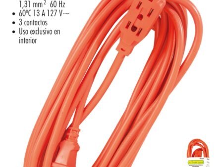 Extensión eléctrica uso rudo