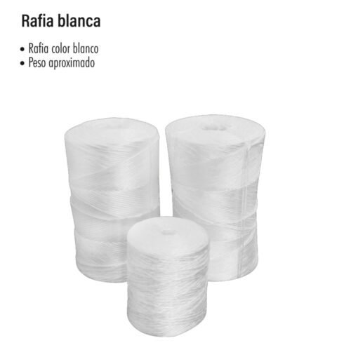 Rafia blanca