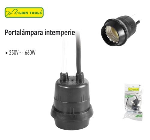 Portalámpara intemperie