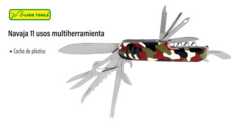 Navaja 11 usos multiherramienta