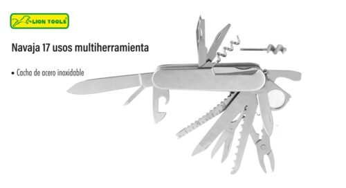Navaja 17 usos multiherramienta