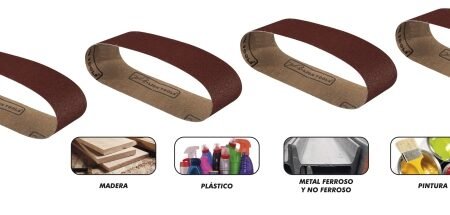 Bandas de lija para madera