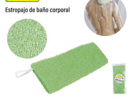 Estropajo de baño corporal
