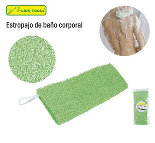 Estropajo de baño corporal