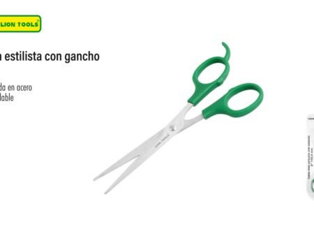 Tijera estilista con gancho