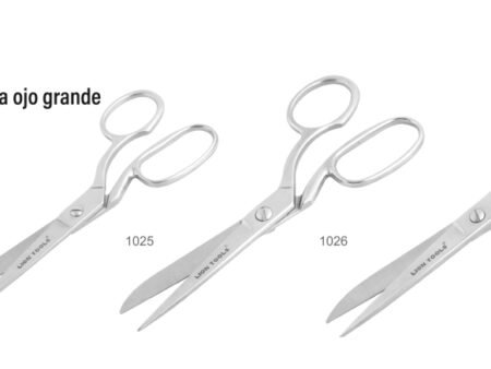 Tijeras para costura ojo grande