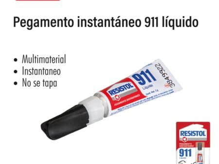Pegamento instantáneo 911 líquido