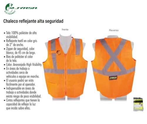 Chaleco reflejante alta seguridad