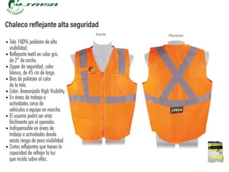 Chaleco reflejante alta seguridad