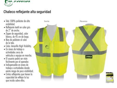 Chaleco reflejante alta seguridad