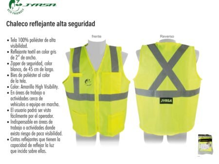 Chaleco reflejante alta seguridad