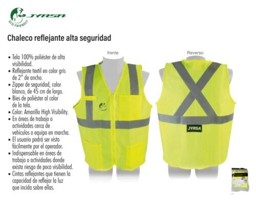Chaleco reflejante alta seguridad