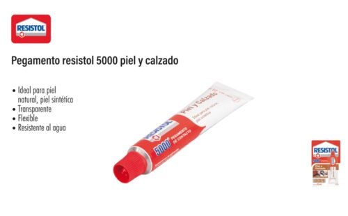 Pegamento resisto 5000 piel y calzado