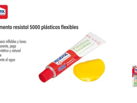 Pegamento resistol 5000 plásticos flexibles