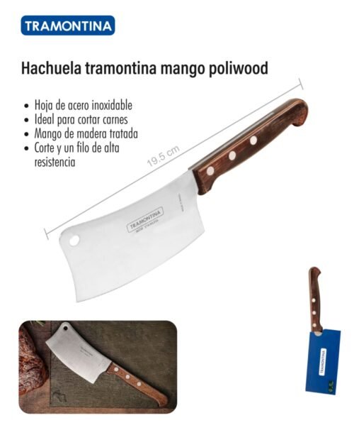 Hachuela tramontina mango poliwood