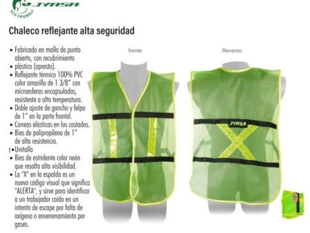 Chaleco reflejante alta seguridad
