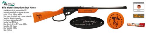 Rifle infantil de munición jhon wayne