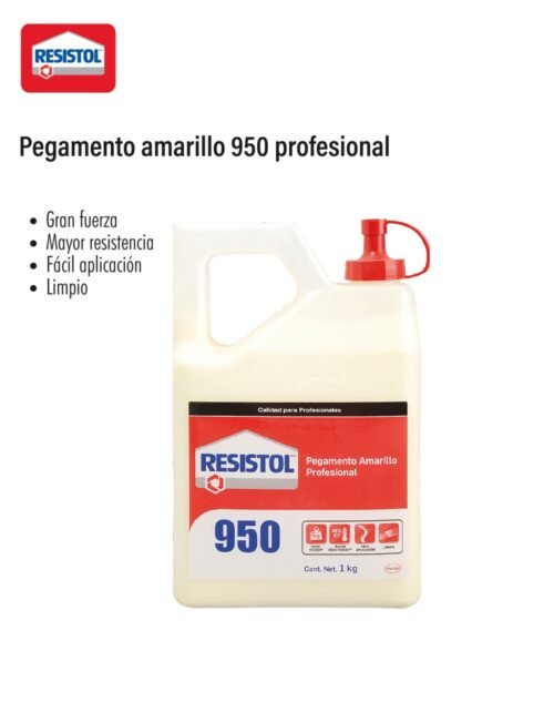 Pegamento amarillo 950 profesional