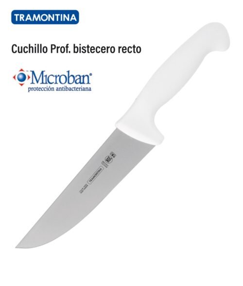 Cuchillo prof. bistecero recto