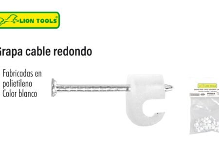 Grapa cable redondo