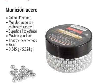Munición acero